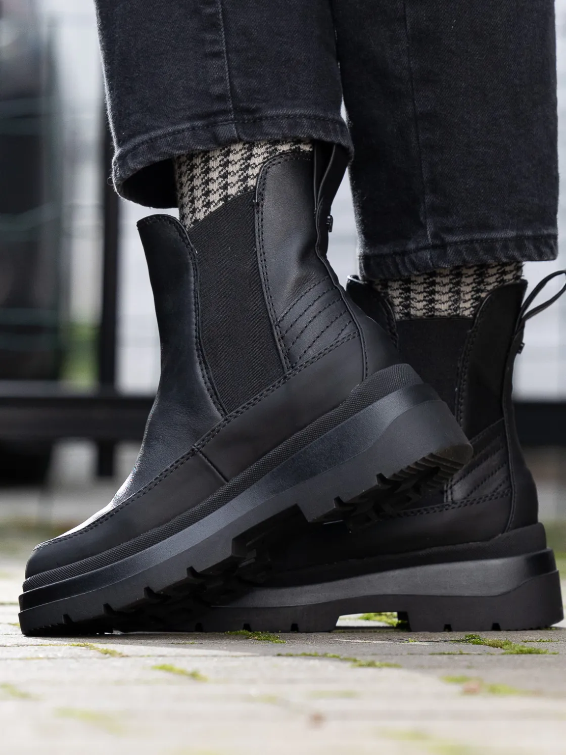 lorena_leather_boot_black_3.webp Roberto Rosso Skoletter Og Boots>Lorena Leather Boot Black