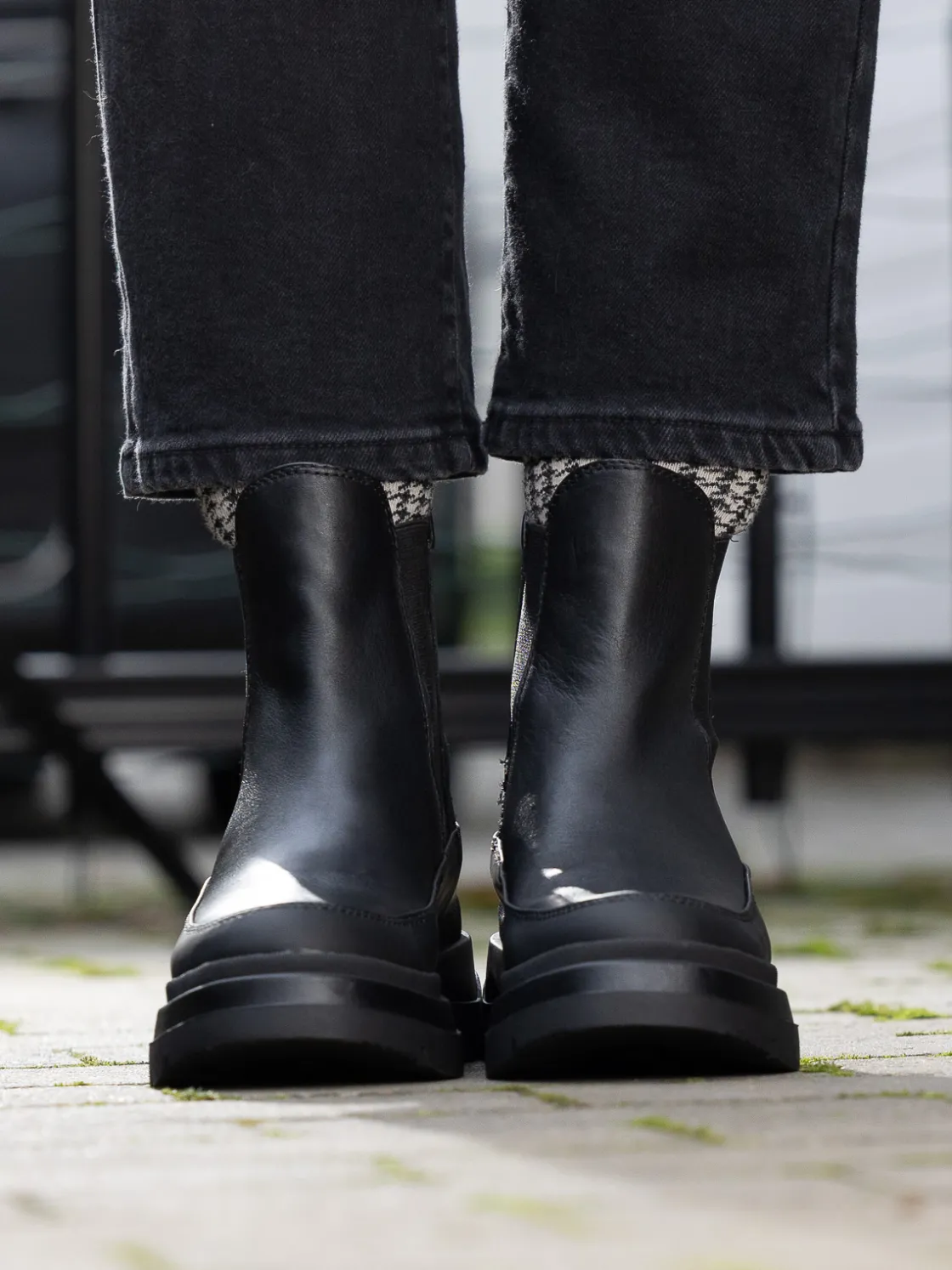 lorena_leather_boot_black_9.webp Roberto Rosso Skoletter Og Boots>Lorena Leather Boot Black