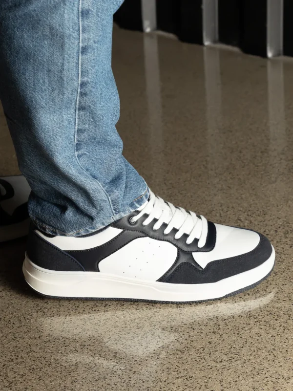 Noodles Sneakers>– Barge Navy White