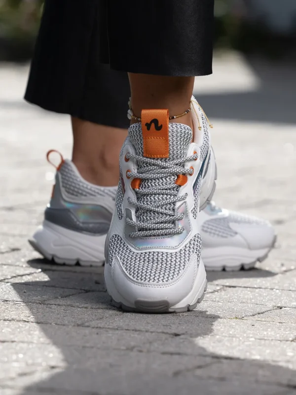 Noodles Sneakers>– Crazysail White Orange