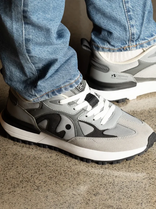 Noodles Sneakers>– Ding M Grey