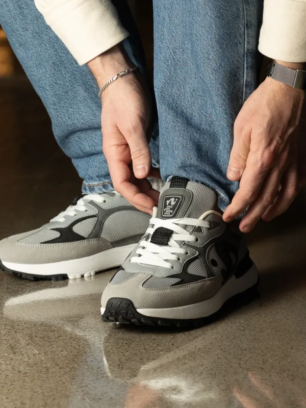 Noodles Sneakers>– Ding M Grey