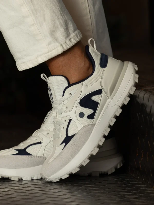 Noodles Sneakers>– Ding W White Navy