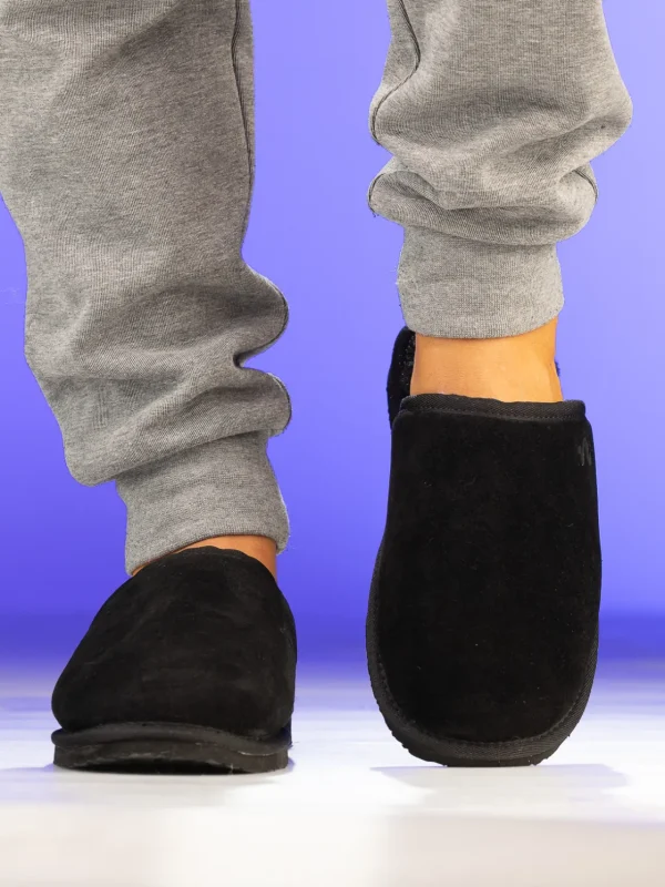 Noodles Tøfler>– Hut Wool Slipper Black