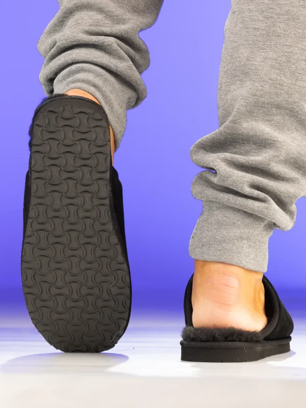 Noodles Tøfler>– Hut Wool Slipper Black