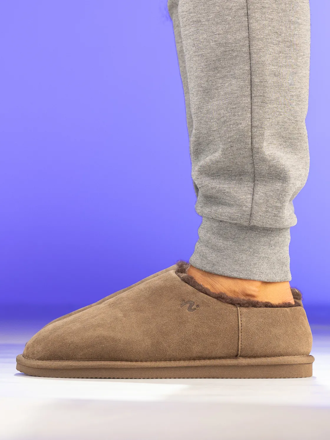 noodles__lodge_wool_slipp_3.webp Noodles Tøfler>– Lodge Wool Slipper Brown