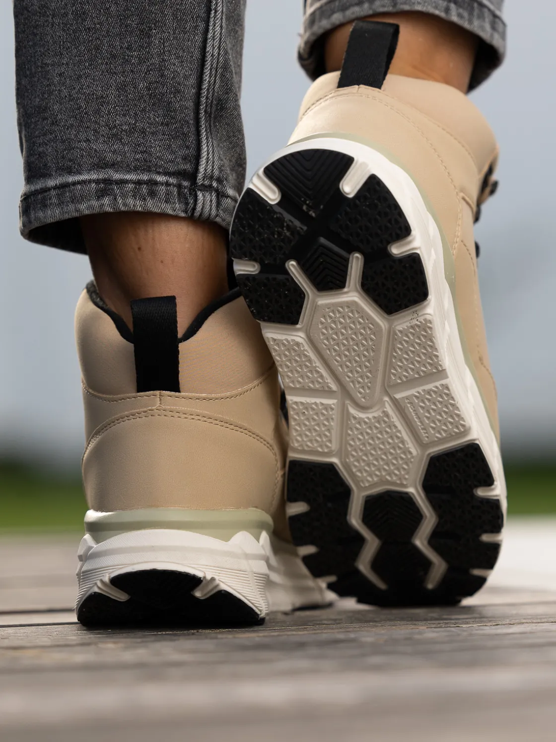 noodles__rangerider_beige_4.webp Noodles Vintersko | Skoletter Og Boots>– Rangerider Sand