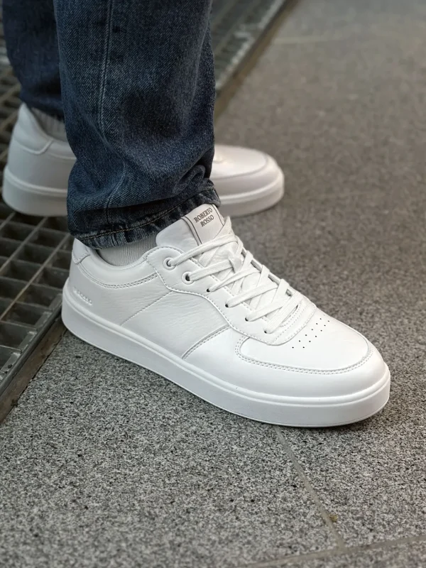 Roberto Rosso Sneakers>Orbito White