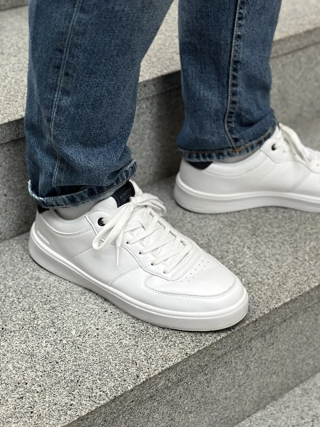 orbito_white_navy_1.webp Roberto Rosso Sneakers>Orbito White Navy