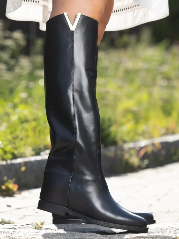 Roberto Rosso Skoletter Og Boots>Robert Rosso – Saint Barth Nero