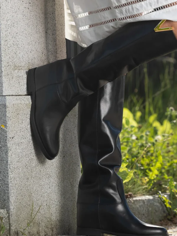 Roberto Rosso Skoletter Og Boots>Robert Rosso – Saint Barth Nero