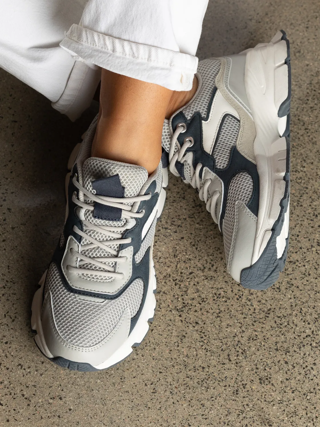 sportana_grey_navy_3.webp Roberto Rosso Sneakers>Sportana Grey Navy