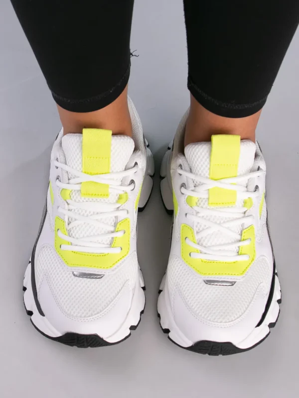 Roberto Rosso Sneakers>Sportana Trainers White Yellow