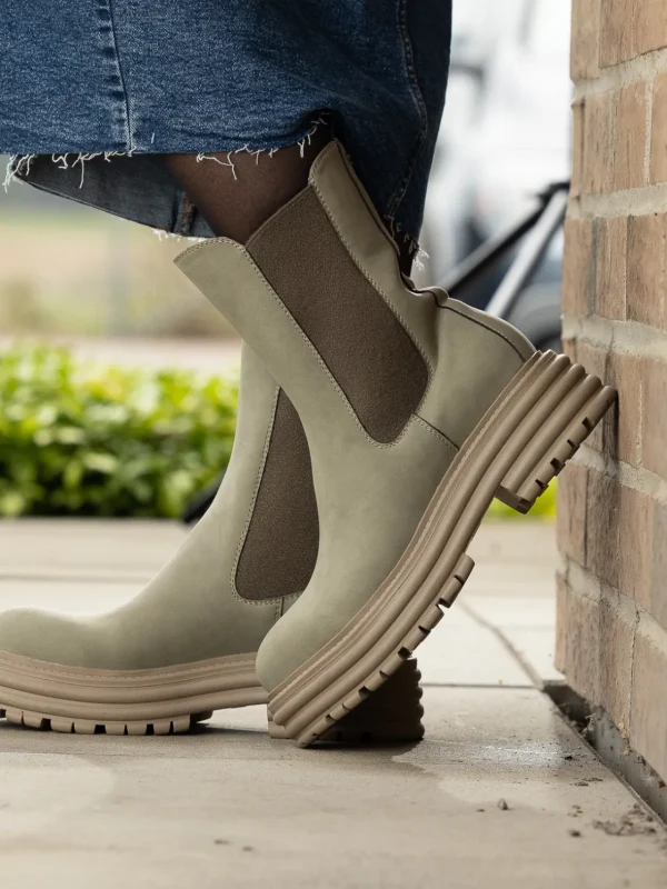 Roberto Rosso Vintersko | Skoletter Og Boots>Taranto Light Taupe