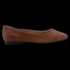 Roberto Rosso Pensko>Trieste Ballerina Leather Cognac